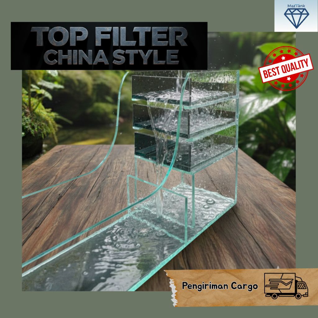 Filter Talang Model Baru - Top Filter China Style - Top Filter Ikan Hias Koi
