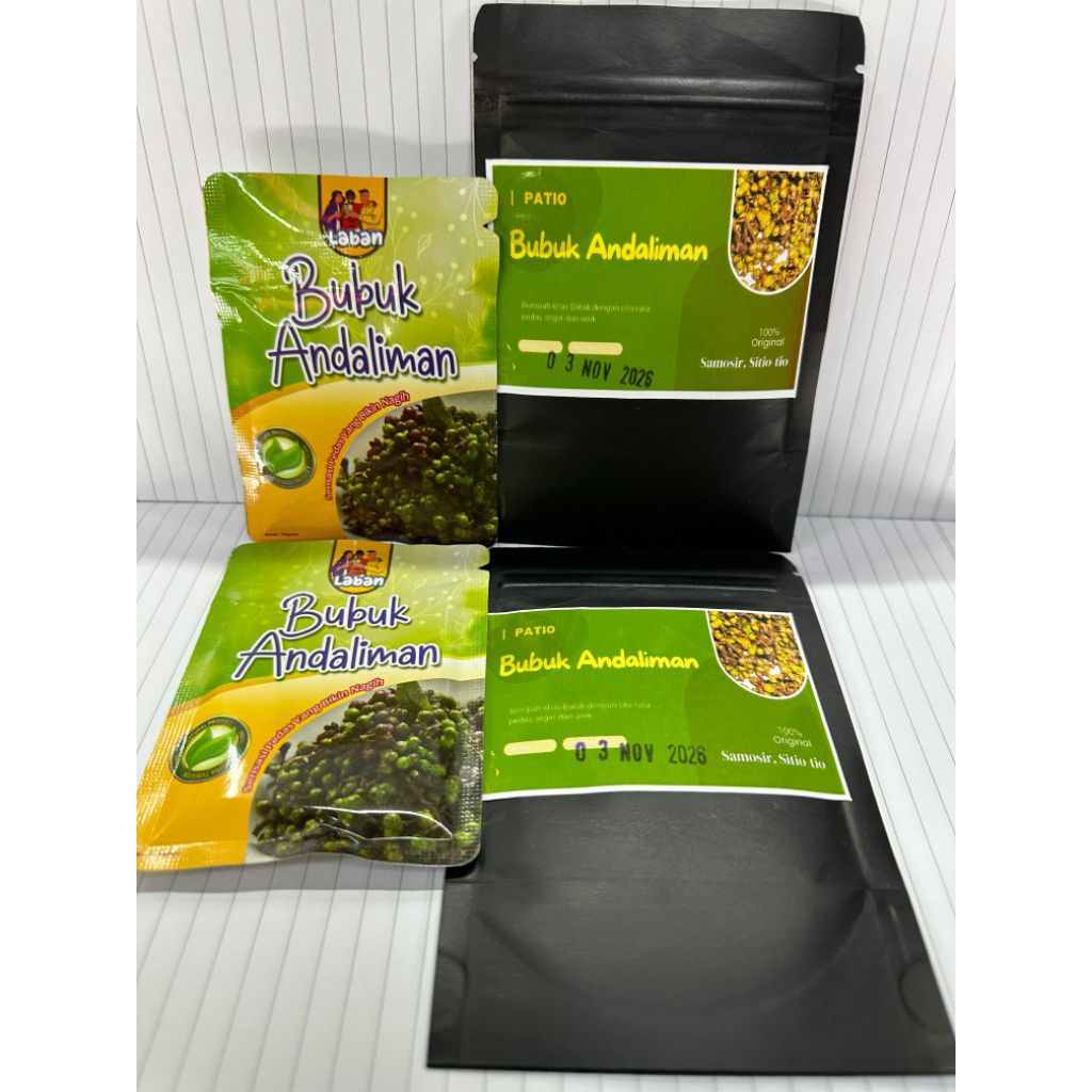 ANDALIMAN/BUBUK ANDALIMAN MIX DAPAT 2BUNGKUS/ BUBUK ANDALIMAN