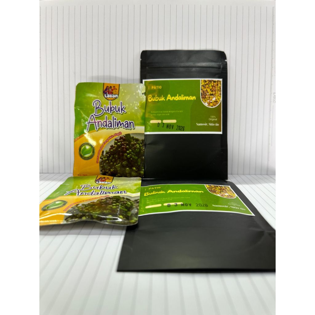 ANDALIMAN / BUBUK ANDALIMAN ASLI ANDALIMAN MIX DAPAT 2 BUNGKUS / ANDALIMAN