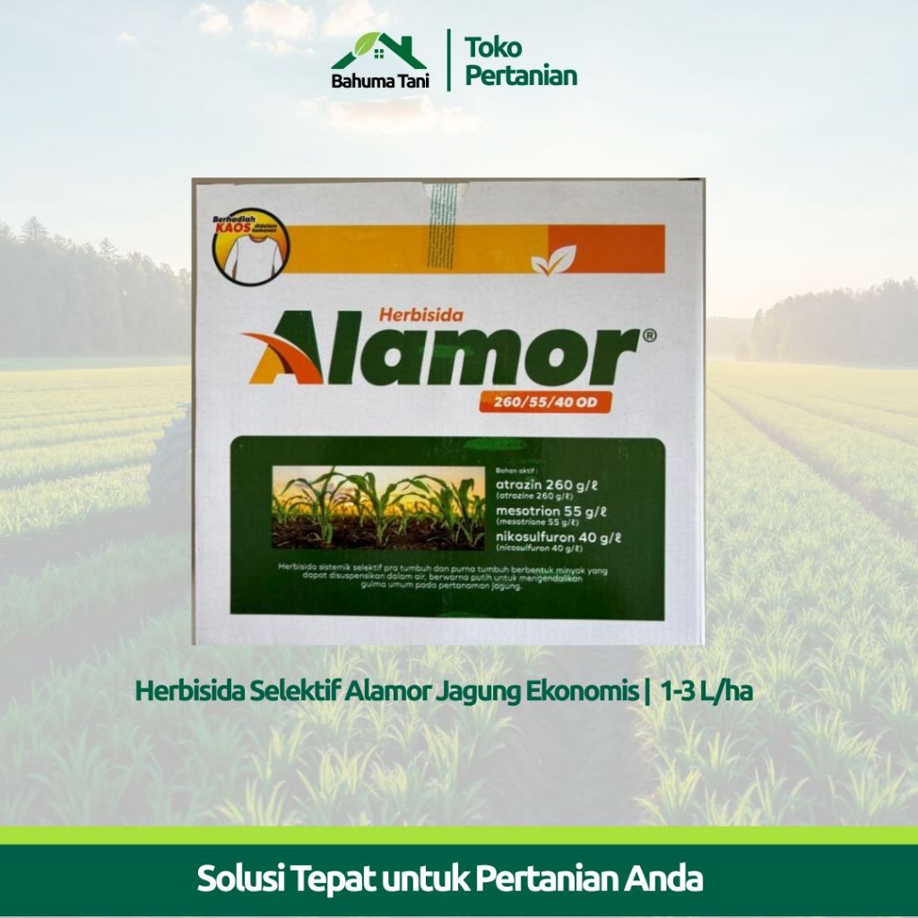 Herbisida Selektif Alamor Jagung Ekonomis 1-3 L/ha