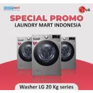 MESIN CUCI LAUNDRY/MESIN CUCI FRONT LOADING LG 20KG - F2720SVTV