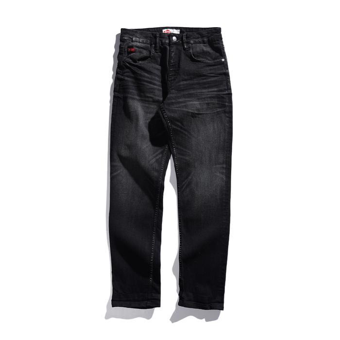 Lee Cooper Tapered Fit Jeans Arthur Worn (Black Midnight)