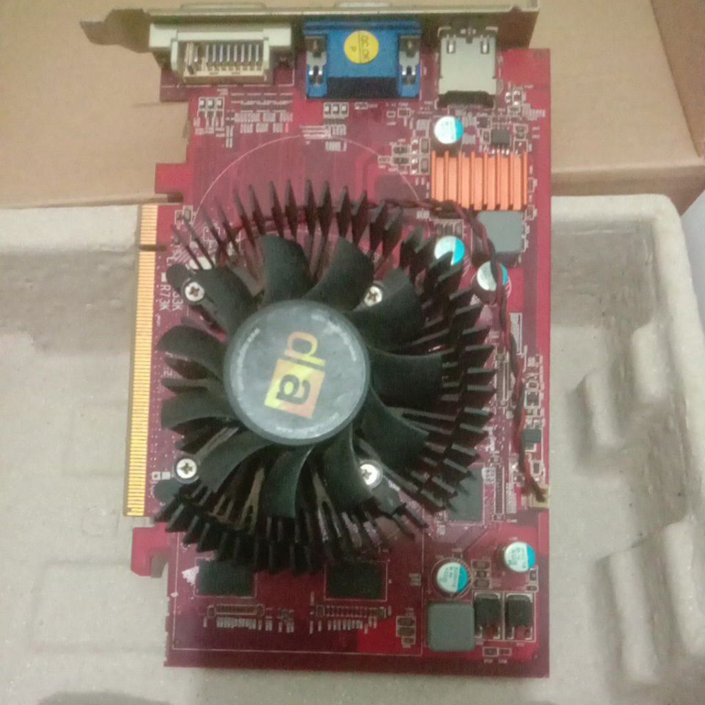 VGA ATI HD4670 DDR3 128bit gambling