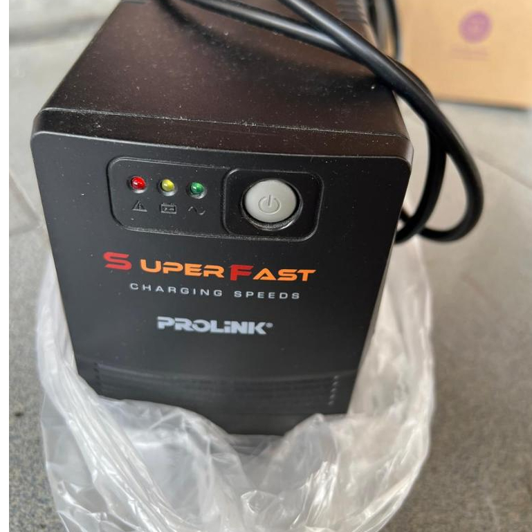 second bekas UPS prolink super fast 700va 230v / APC 650va 230v