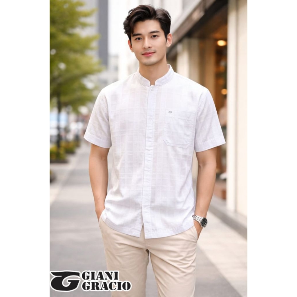 New Kemeja Koko Putih GIANI GRACIO 00209