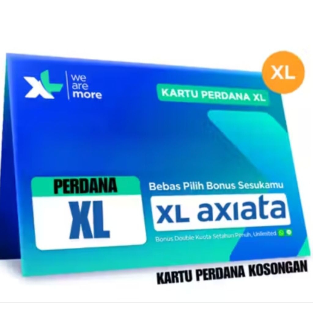 KARTU PERDANA XL TANPA KUOTA SEGEL