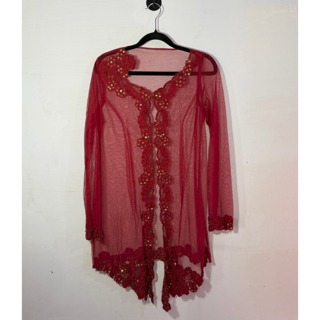 PRELOVED SEMARANG KEBAYA PAYET MERAH