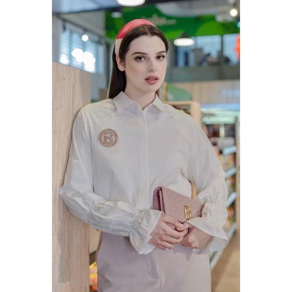 Benang Jarum - Benang Jarum - Heidy Shirt - White XS