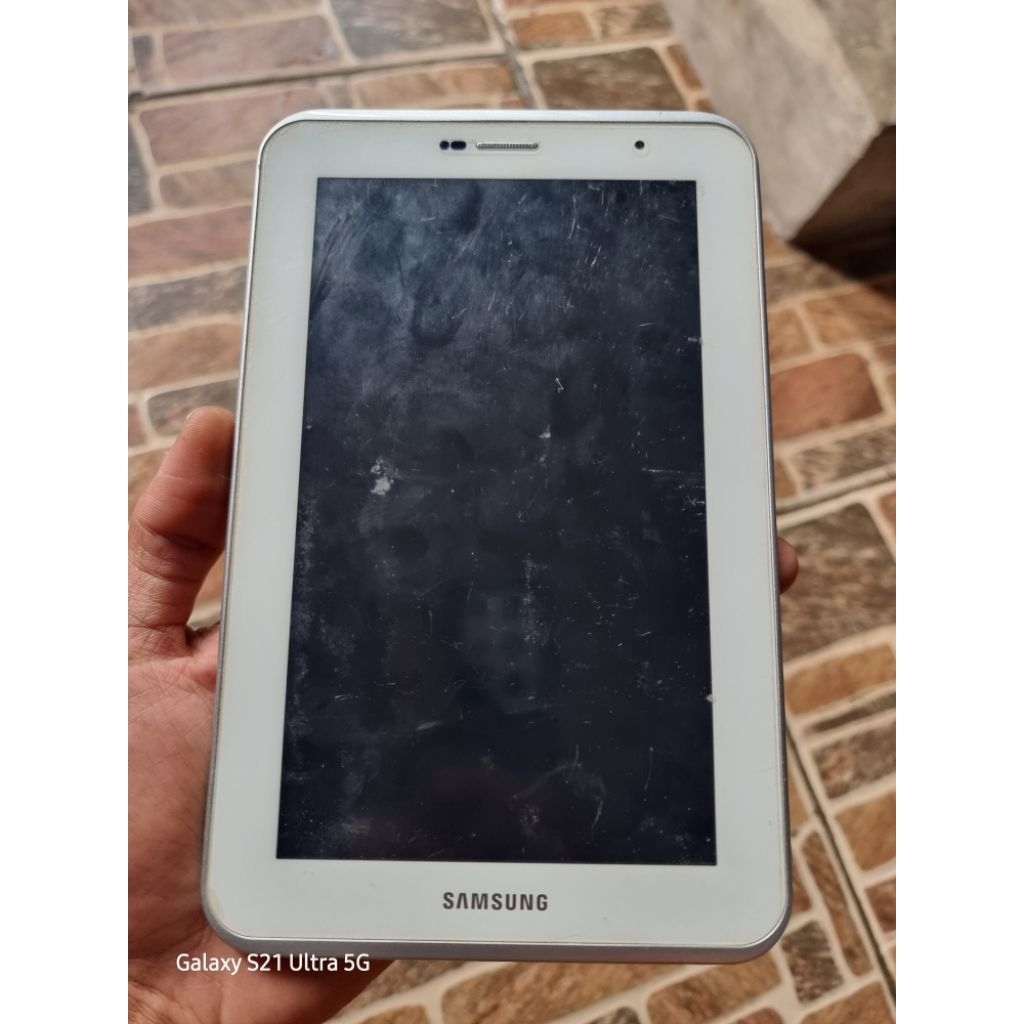 LCD+Fream Samsung Tab 2 GT-P3100 Normal Original Cabutan