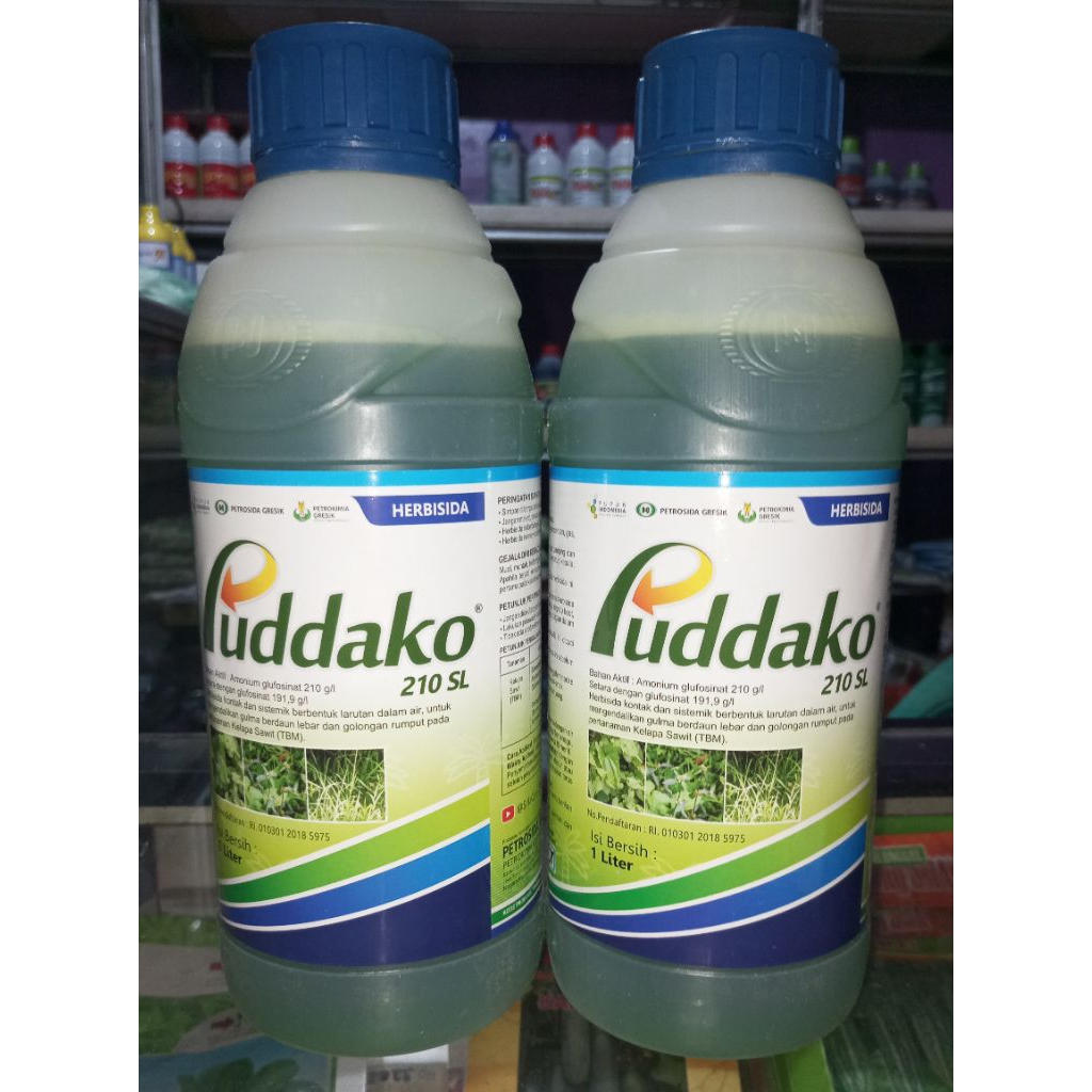 Herbisida Puddako 210 SL 1 Liter - Herbisida sistemik dan Kontak