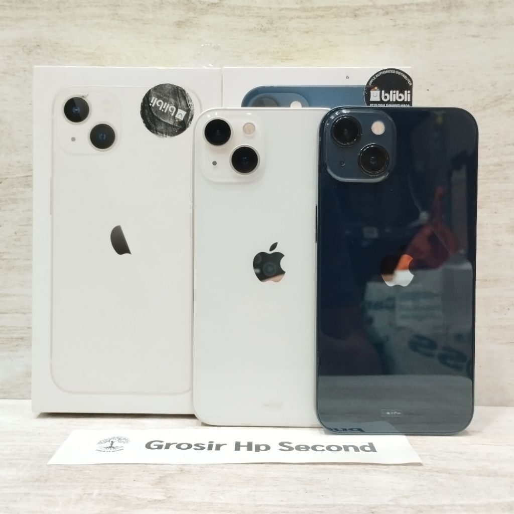 IP 13 128 SECOND IBOX GARANSI RESMI IPHONE