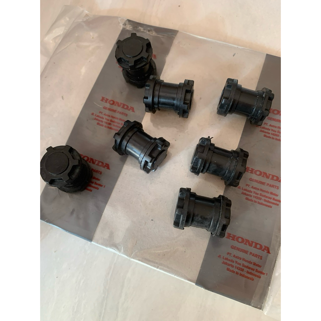 KARET GANJAL DUDUKAN KNALPOT KARISMA SUPRA X 125 REVO ORIGINAL