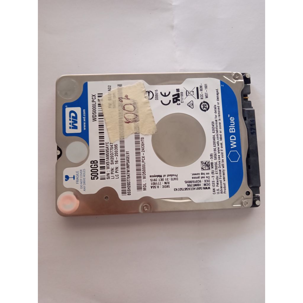 hdd 500gb sentinel 100%/100%