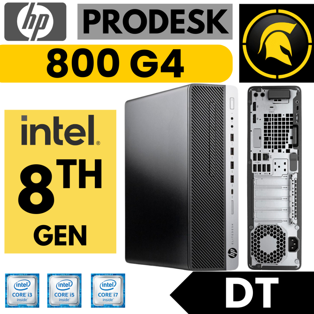 PC HP 800 G4 DT Core i3 / i5 / i7 Gen 8 Desktop 600 G4 LGA 1151