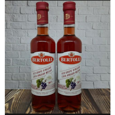 BERTOLLI CUKA ANGGUR MERAH 500ML