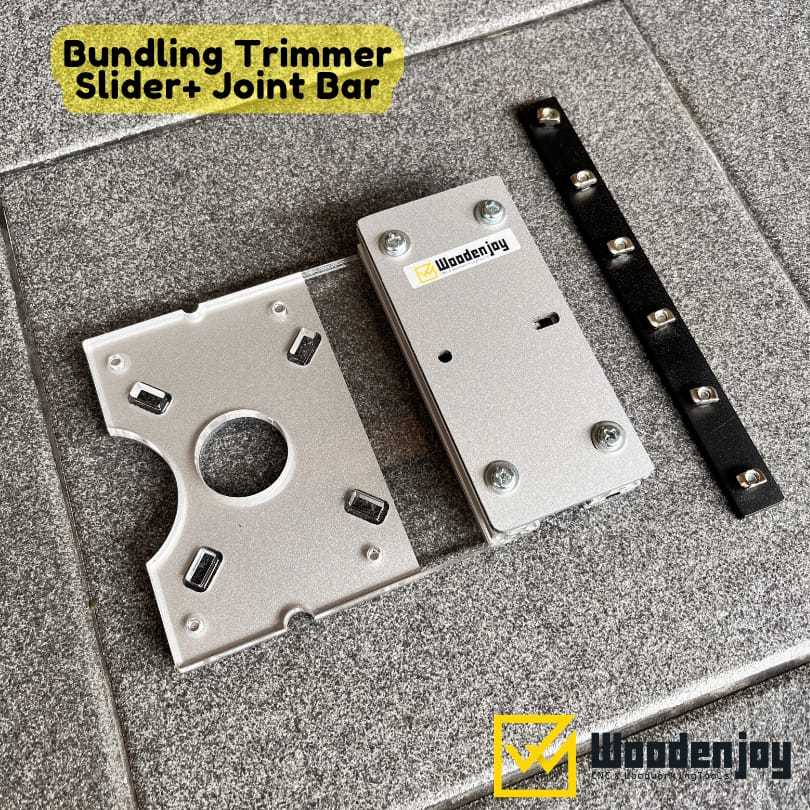 [BUNDLING] Joint Bar + Trimmer Slider untuk Tracksaw Woodenjoy