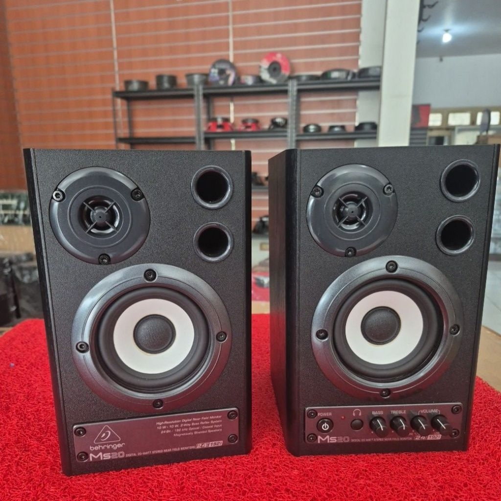 DIGITAL MONITOR SPEAKER BEHRINGER MS 20 PASANGAN