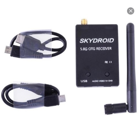 VRX6 Mini 5.8G FPV 48CH Skydroid OTG UVC Receiver for Android Mobile