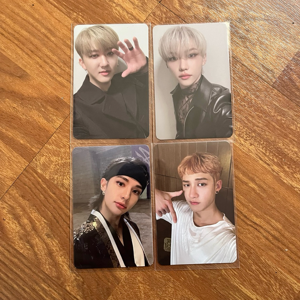pc photocard stray kids official bangchan changbin hyunjin felix oddinary noeasy