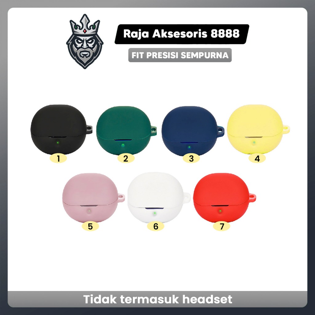 RAJA AKSESORIS Case Silicon SoundPeats Clear Premium Softcase Soundpeats Clear Polos