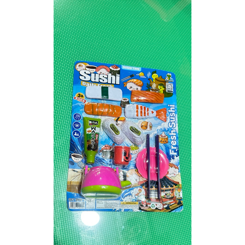 sushi mainan