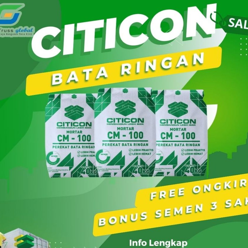 Bata Ringan Citicon di Pekalongan, Tegal, Brebes, Batang, Pemalang, Cirebon-Bata Hebel-bata ringan