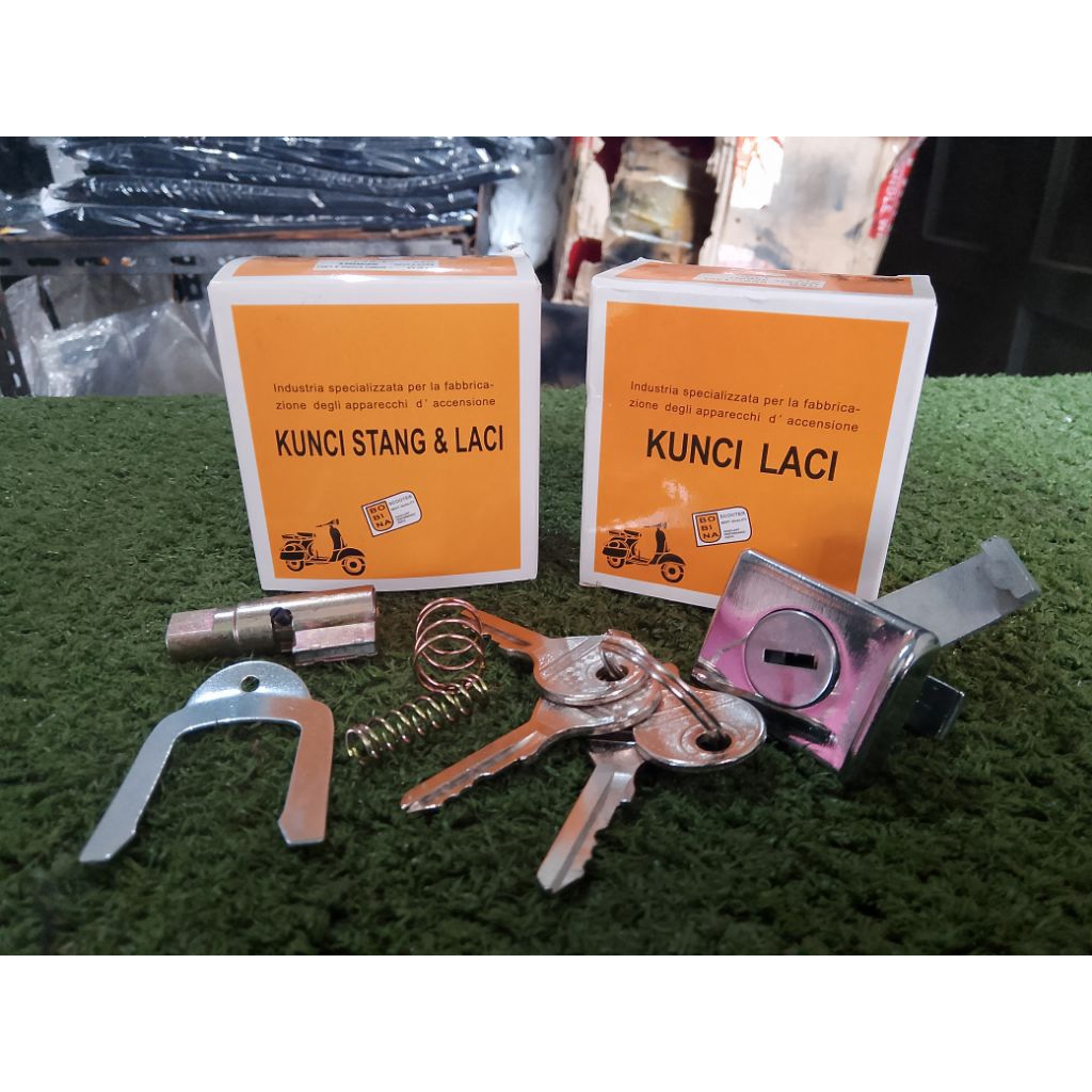 Kunci laci + kunci laci dan stang vespa murah merk BOBINA