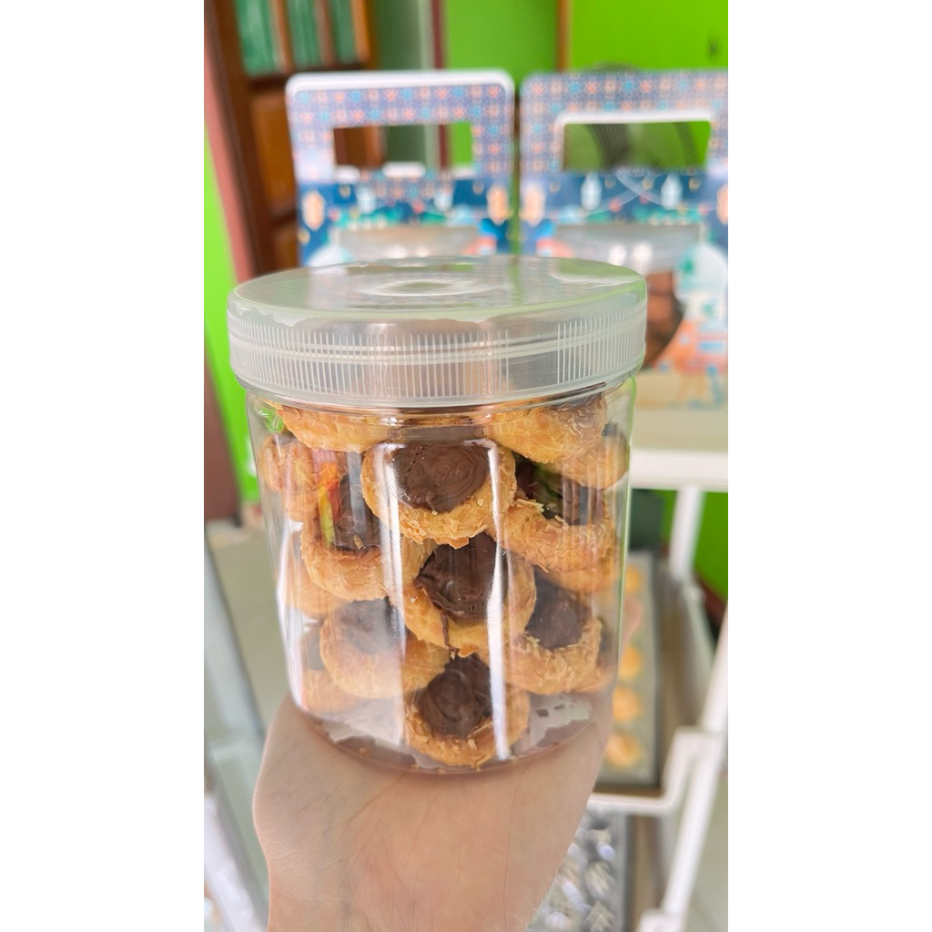 Nutella cheese Thumbprint Cookies-Toples 600ml