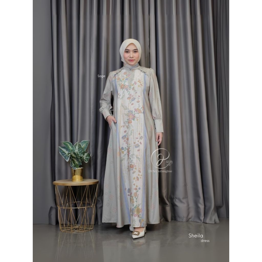 DYN CLOTHINGLINE - SHEILA DRESS SET HIJAB UK S/M