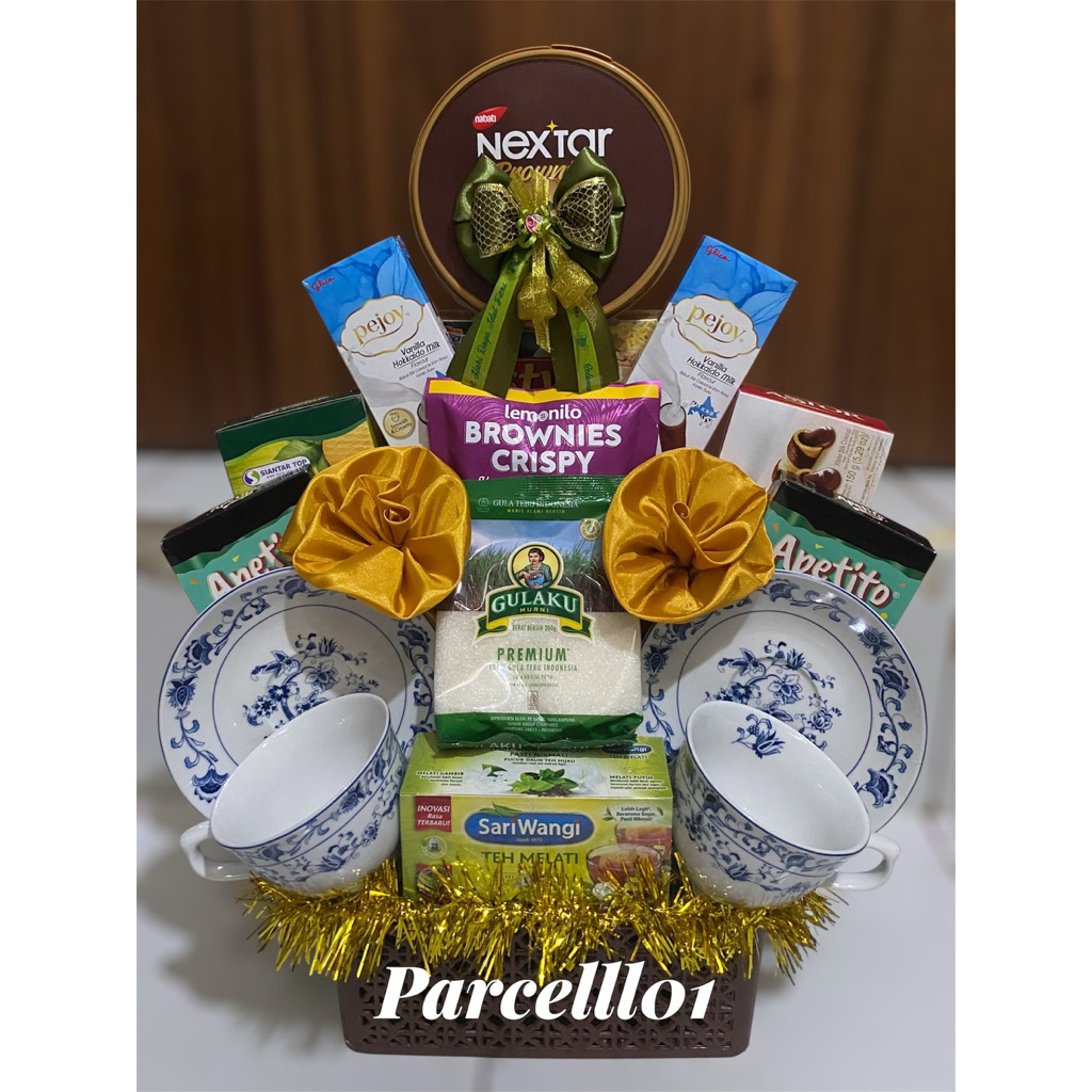 parcel snackmix sembako/Hampers snack/Parcel sembako beras/parcel sembako minyak/Hampers sembako Leb