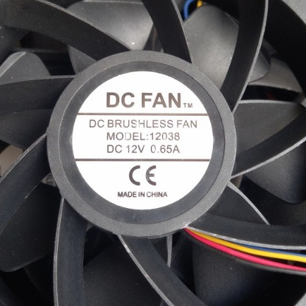 KIPAS FAN 12x12 DC12V 3.8CM
