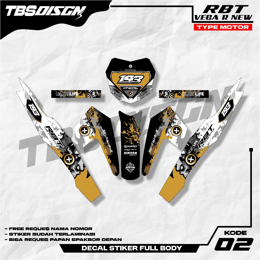STICKER DECAL RBT/GTX FULL BODY - STIKER RBT,DECAL RBT,STRIPING RBT,CUSTOM RBT