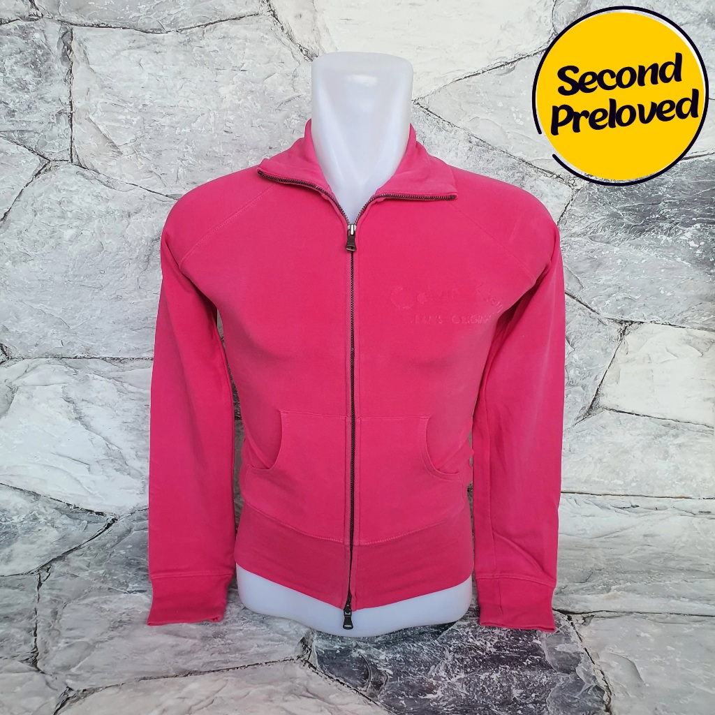 Baju Jaket Wanita / Anak CALVIN CK JEANS - Size S / LD 44 cm - Original - Used