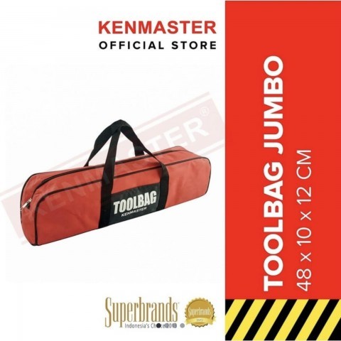 TOOL BAG JUMBO MERAH KENMASTER/TOOL BAG MERAH
