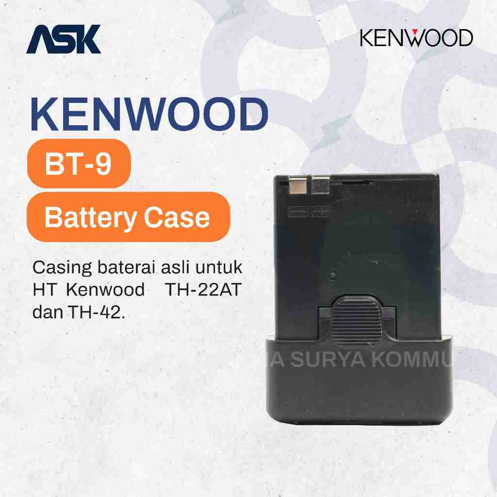 Battery Case Kenwood BT-9 2x AA Original for HT TH-22AT TH-42