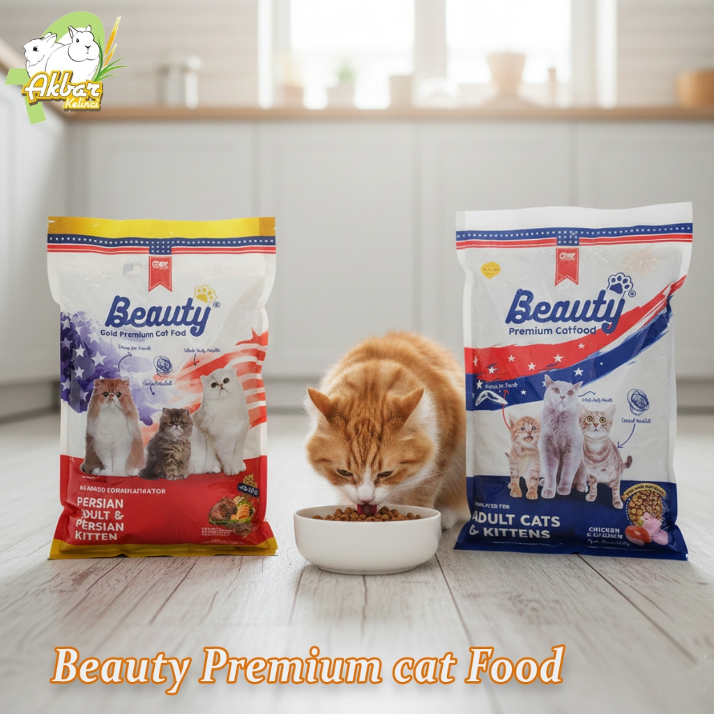 Makanan Kucing Beauty - Beauty Gold Persian - Beauty Premium