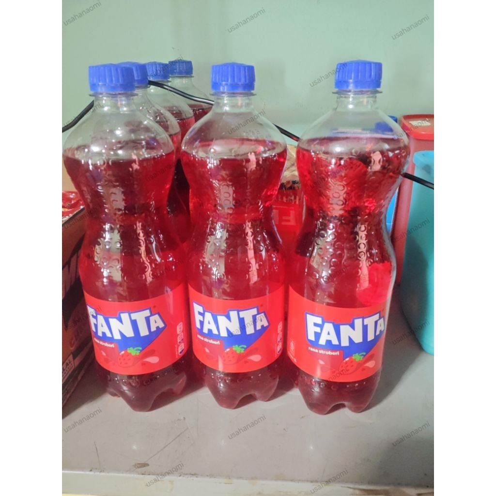 1 Krat fanta 1 liter (isi 12 botol) READY BANYAKK