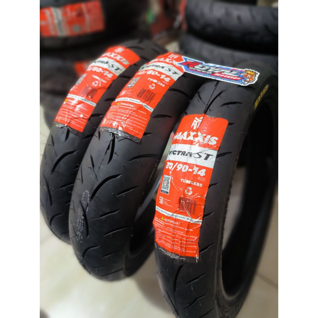 BAN MAXXIS VICTRA RING 14 90/80 80/90 90/90 100/80 110/80 120/70 130/70 140/70 BAN MOTOR METIC TUBEL