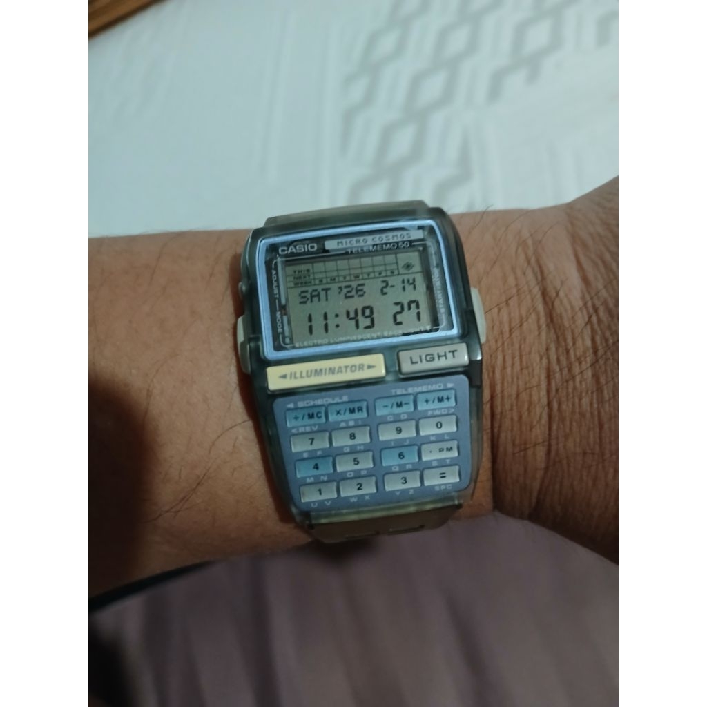 Casio DBC-63 Micro Cosmos vintage langka