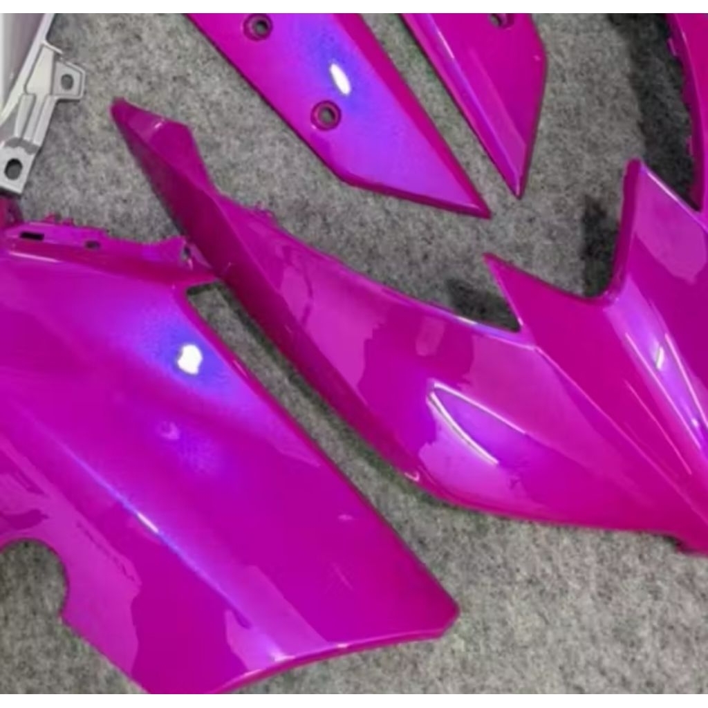 CAT PU WARNA PINK MAGENTA EFFECT PREMIUM LEMBAYUNG BIRU JENIS PU