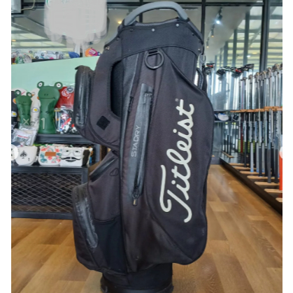 Titis Golf | Titleist Stadry 15 Golf Cart Bag Black