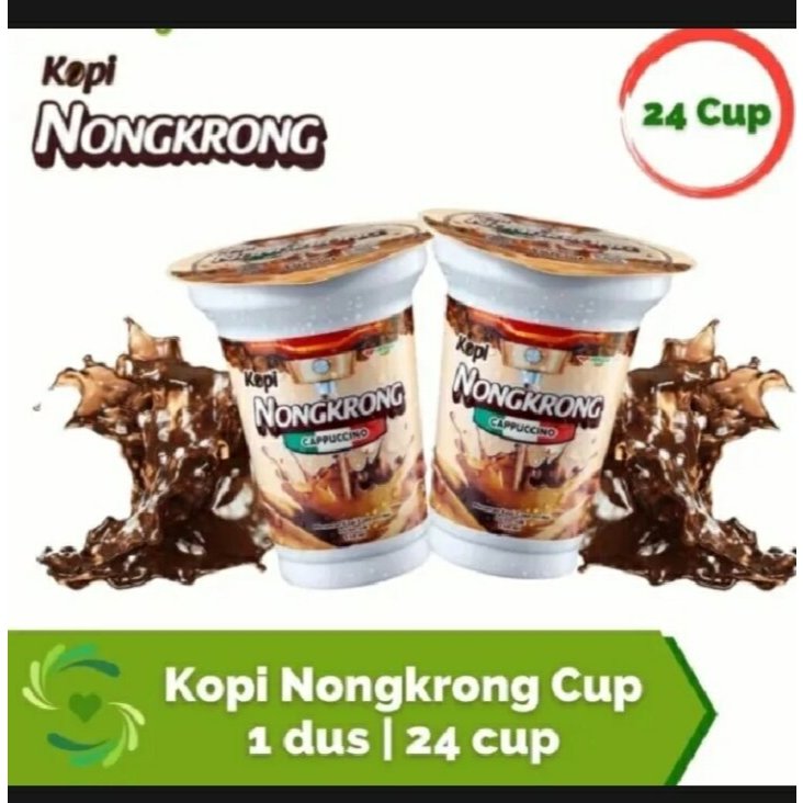 KOPI NONGKRONG CAPPUCCINO CUP 150 ML 1 DUS 24