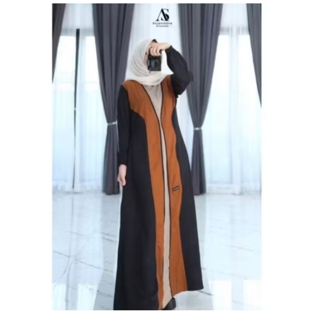 READY STOK ABAYA 3 WARNA ORIGINAL BY ANJANI STORE
