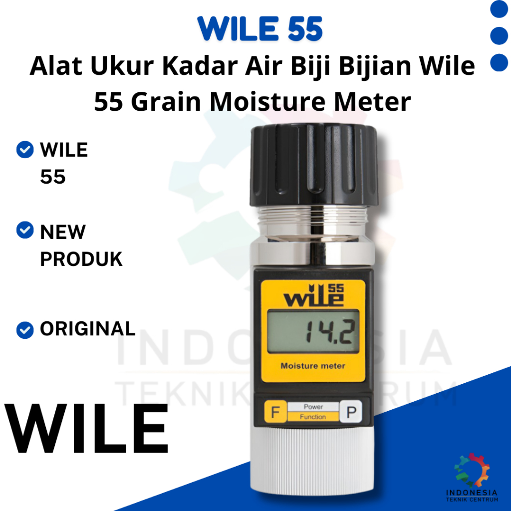 Alat Ukur Kadar Air Biji Bijian Wile 55 Grain Moisture Meter