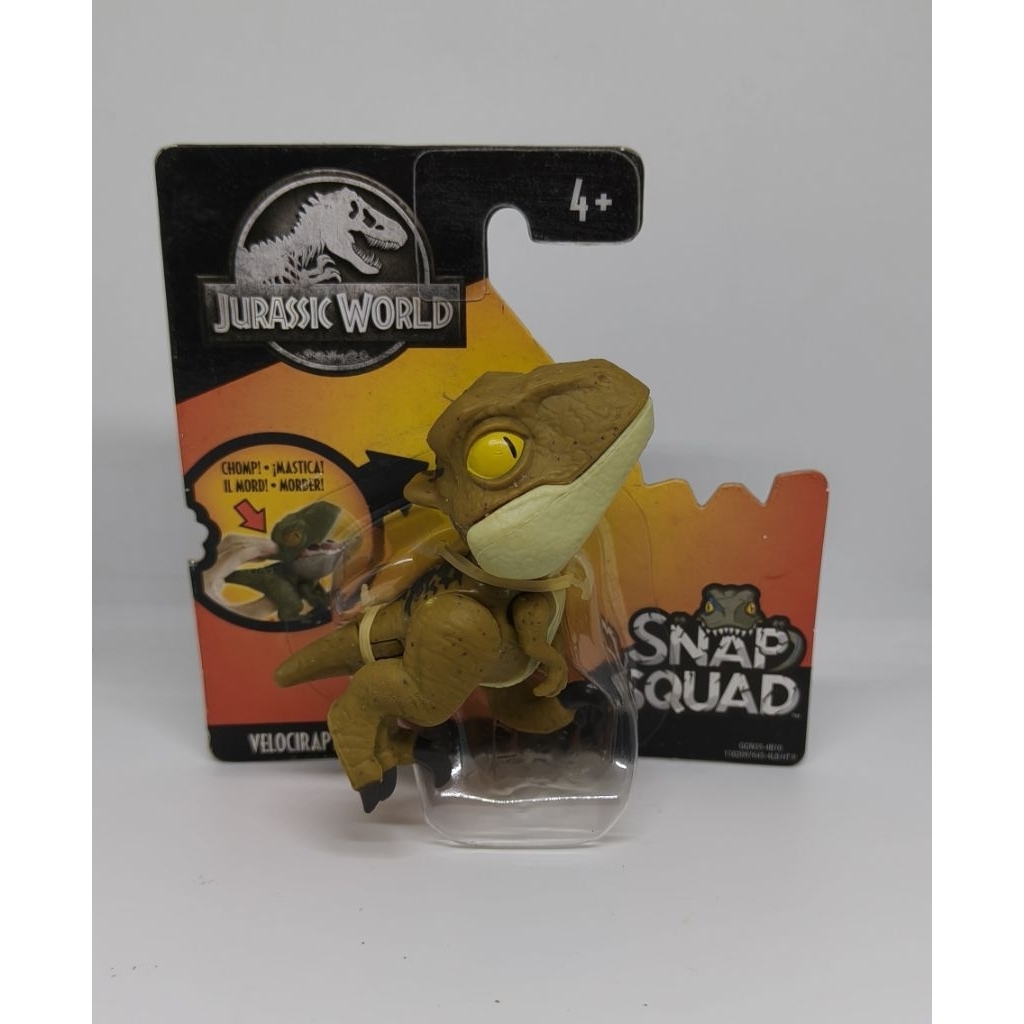 Jurassic World Snap Squad Velociraptor Delta. original