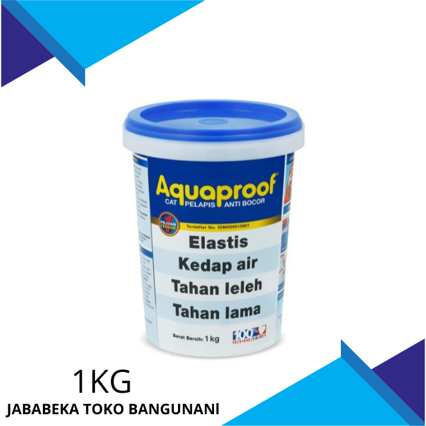 AQUAPROOF CAT PELAPIS ANTI BOCOR - ABU TUA, 1KG (COD)