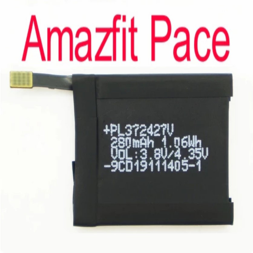 Batre Batrei Batrai Amazfit Pace / A1602 / A1612 / 280MAh / PL372427V