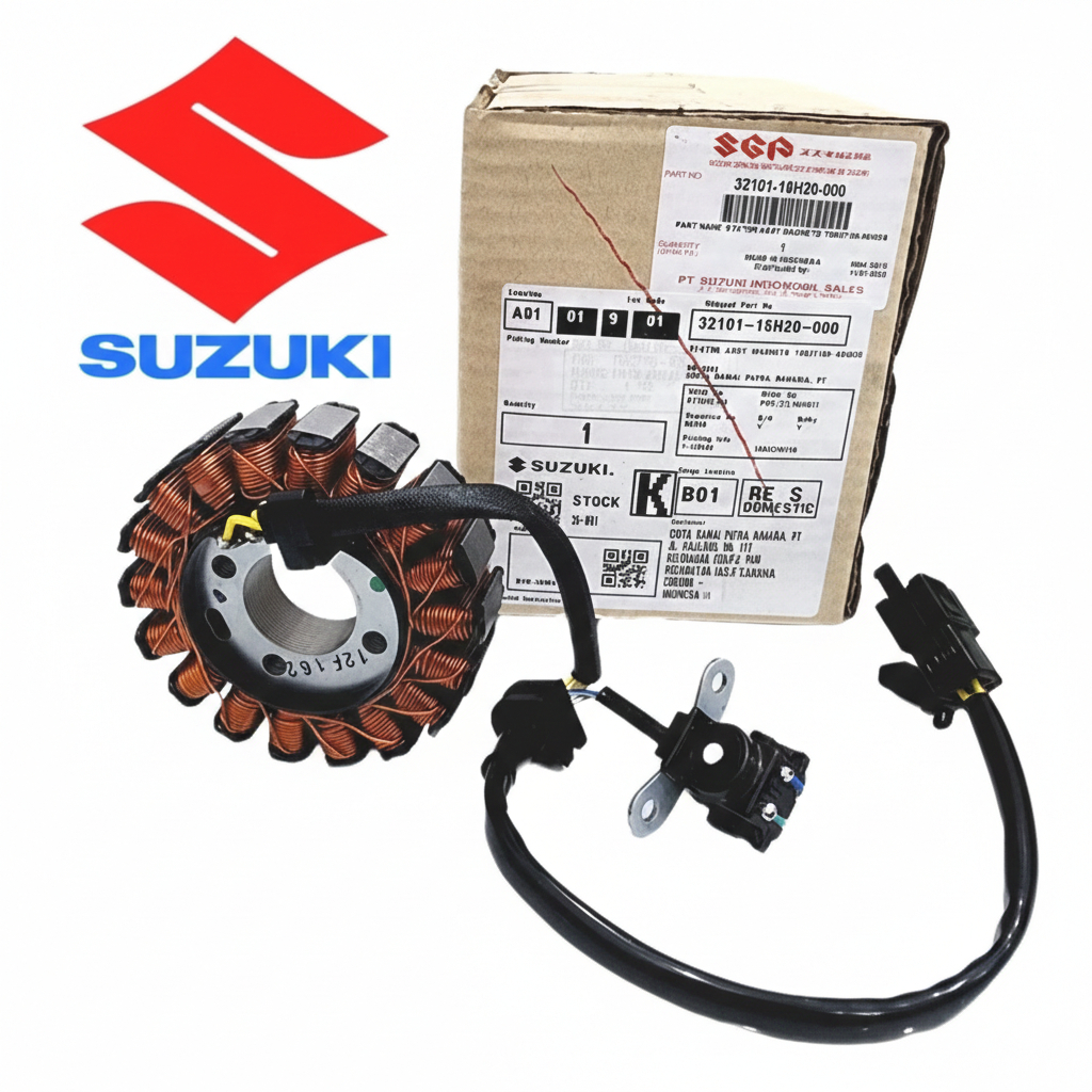Spul spol stator spool Shogun 125 FL Fi injeksi 32101-16H20-000 Ori