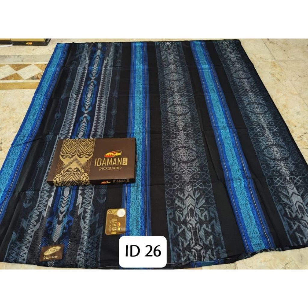 SARUNG PRIA SARUNG ATLAS IDAMAN JAQUARD SONGKET GOLD ORIGINAL PREMIUM MOTIF BHS BATIK JAWA PEKALONGA