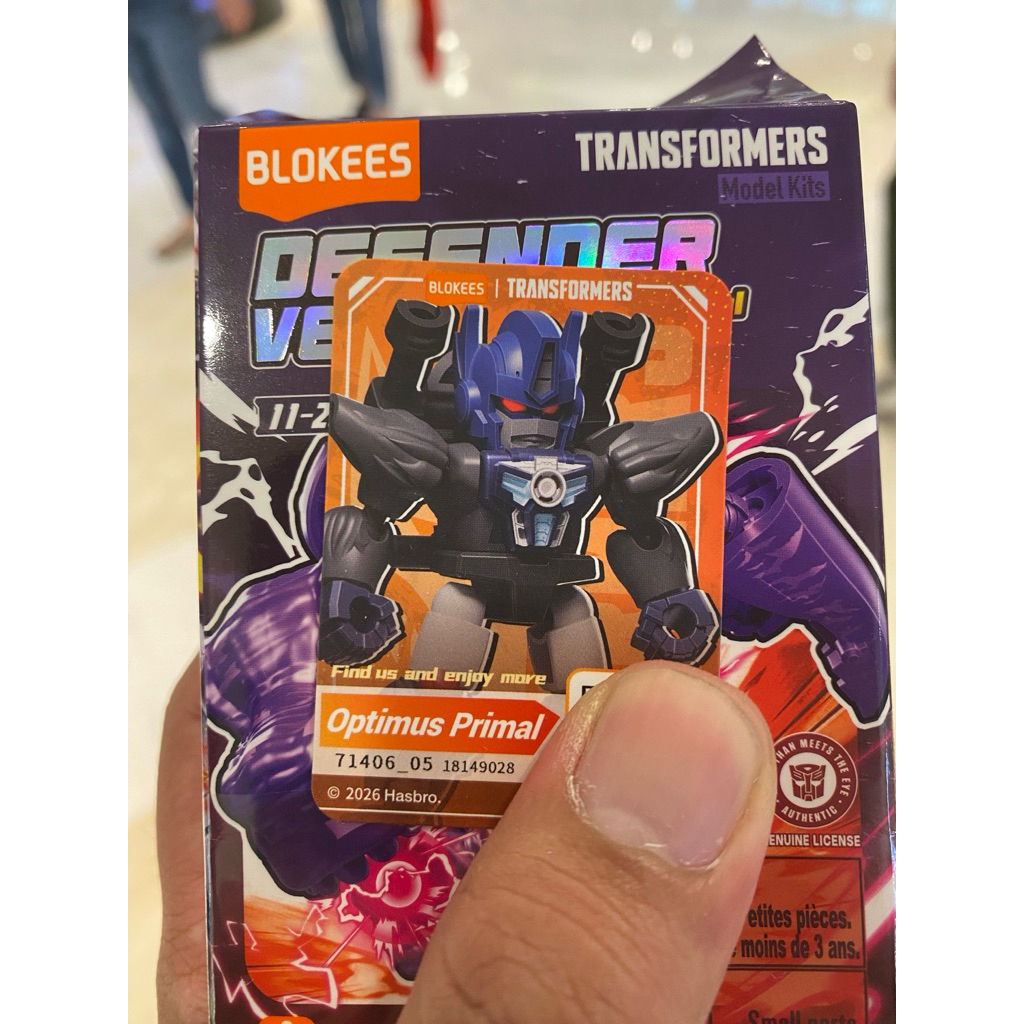 OPTIMUS PRIMAL BLOKIS GDV 6